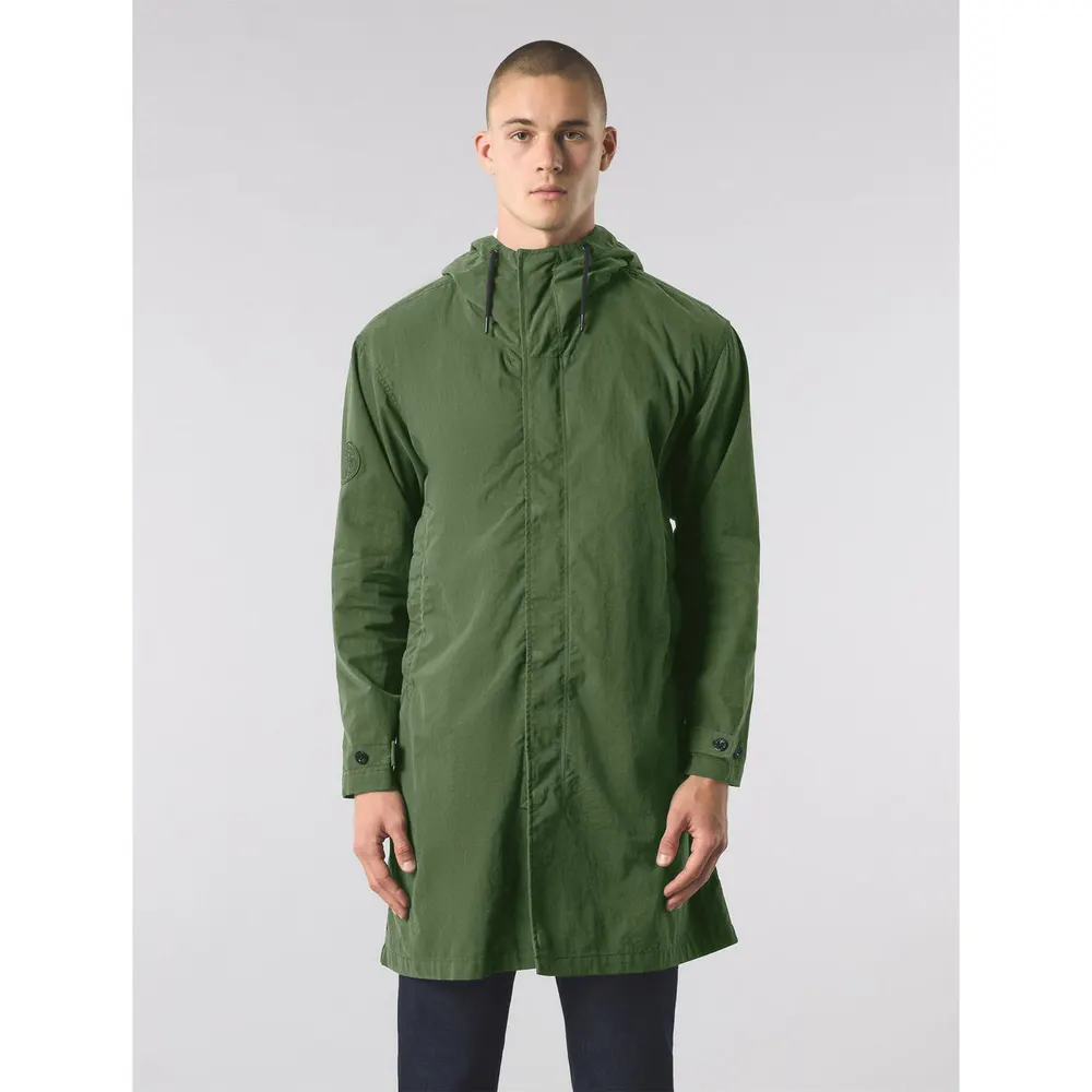 Pretty Green Men's Feltham Military-Inspired Hooded Parka detail 2