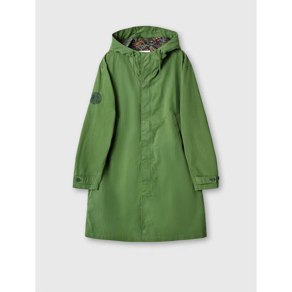 Pretty Green Men's Feltham Military-Inspired Hooded Parka