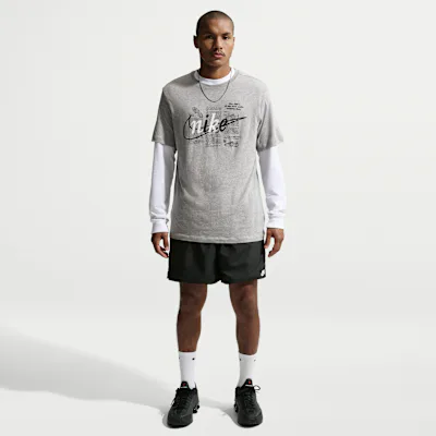 Nike Windrunner Men's Lightweight Woven Shorts - Black/White in Black/White – Nike men's and unisex