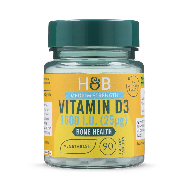 For Him Vitamin D3 1000 I.U. 25µg 90 Tablets