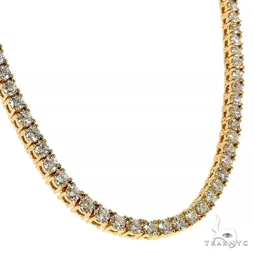 AHMED - For Him CVD 10 Pt Lab Diamond Tennis Chain 68037 in Rose – Chain