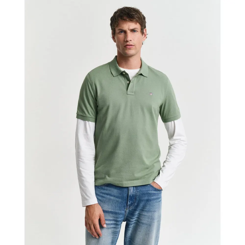Gant Regular-Fit Shield Piqu¿ Polo Shirt
