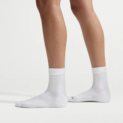 Nike Run Lightweight Running Micro-Crew Socks (1 Pair) - White/Black/Pure Platinum in White/Black/Pure Platinum – Nike men's and unisex