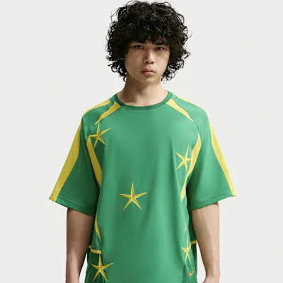 Nike Sportswear Men's Football Shirt - Court Green/Lightning/Safety Orange