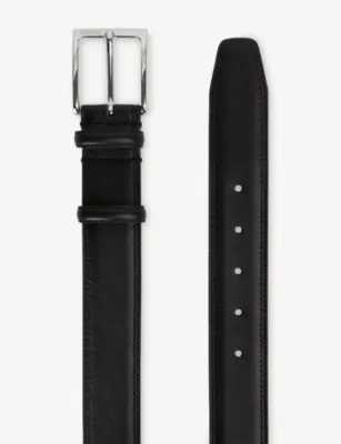 BOGGI Leather Buckle Belt - 36 in BLACK, additional product view 2