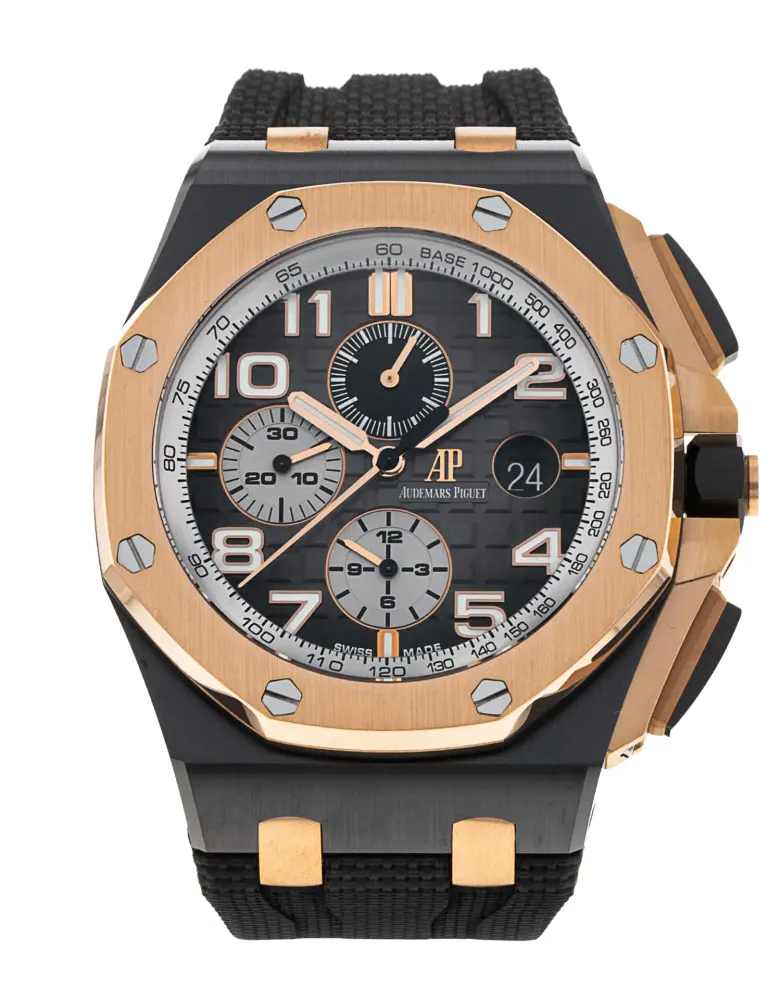 Audemars Piguet Royal Oak Offshore 26405NR.OO.A002CA.01 — 2021 — Excellent in Grey Arabic – Pre-owned watches