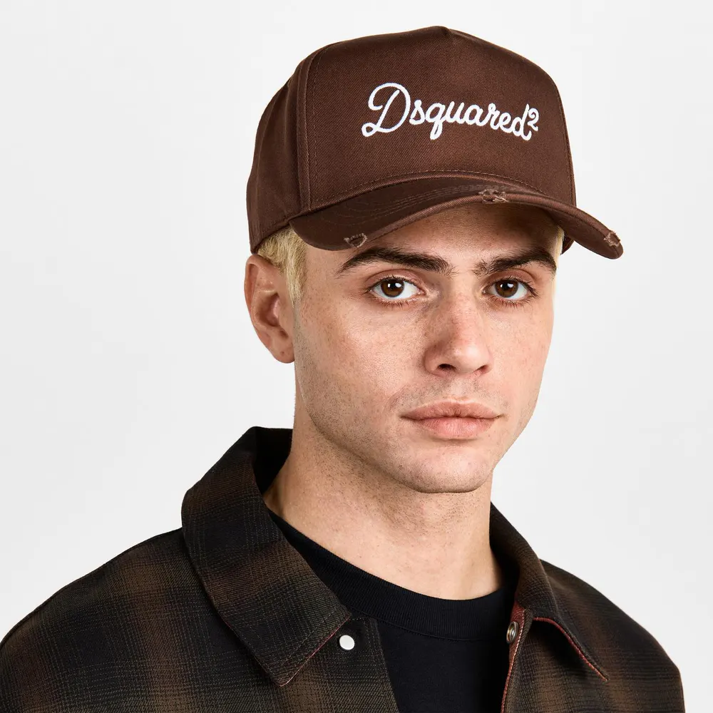 DSquared2 Men's DSQ Signature Baseball Cap detail 3