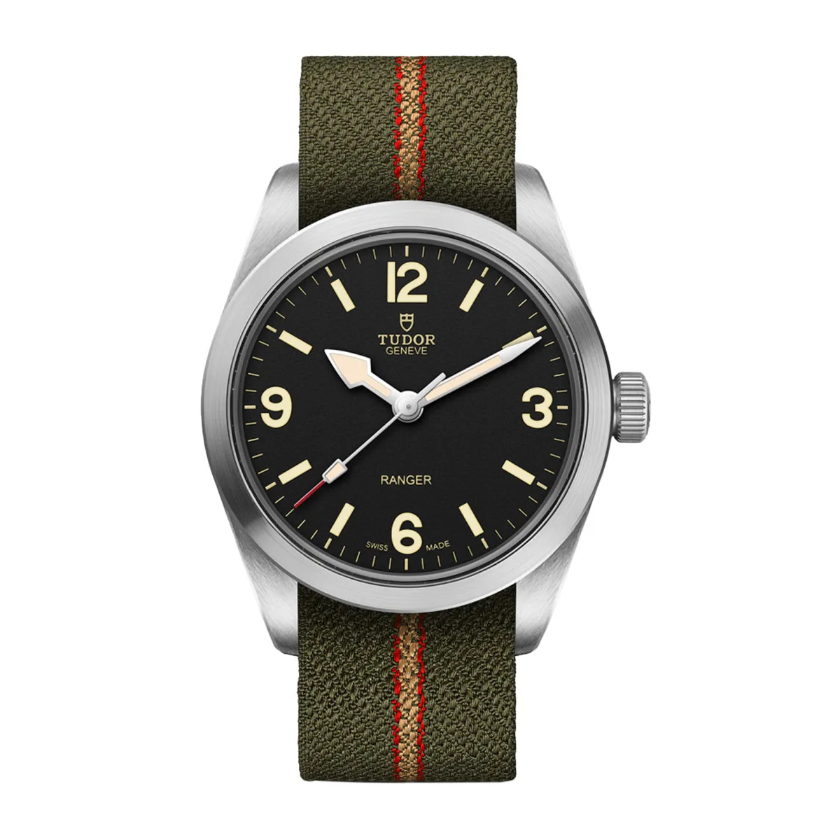 Tudor Ranger 36mm Steel Case Black Dial