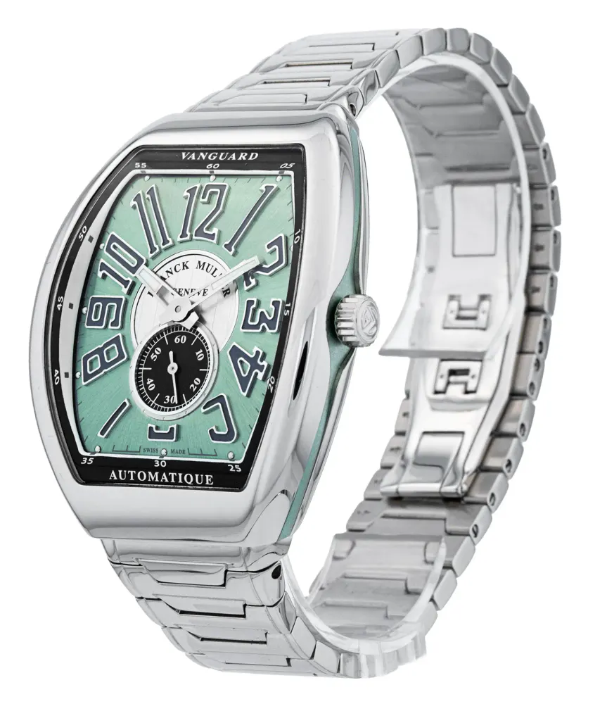 Franck Muller Vanguard V 41 S S6 AT FO RELIEF VIN O AC VE REL ( — 2023 — Excellent in Green Arabic, additional product view 2
