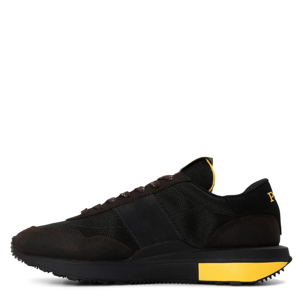 Polo Ralph Lauren Men's Train 89 Leather Runners detail 2
