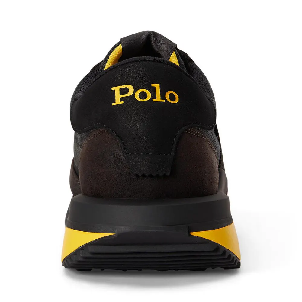 Polo Ralph Lauren Men's Train 89 Leather Runners detail 3