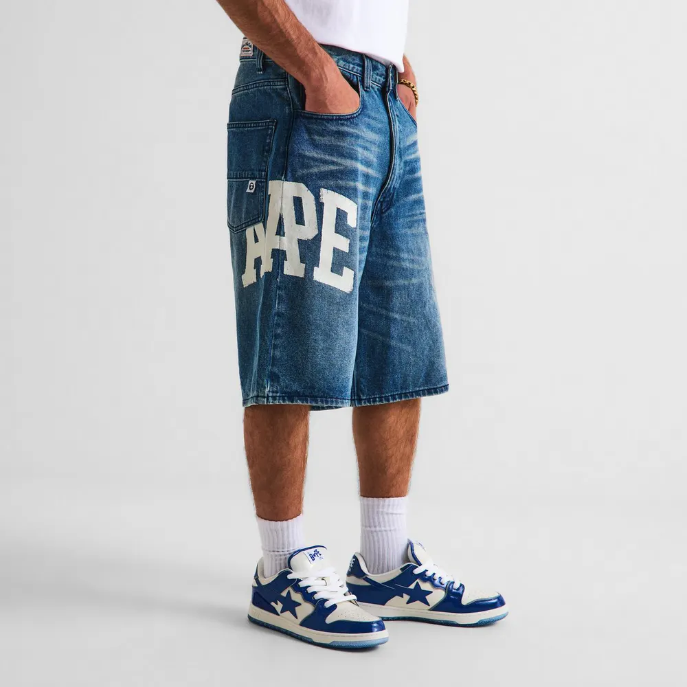 AAPE AAPE Denim Short Sn63 detail 3