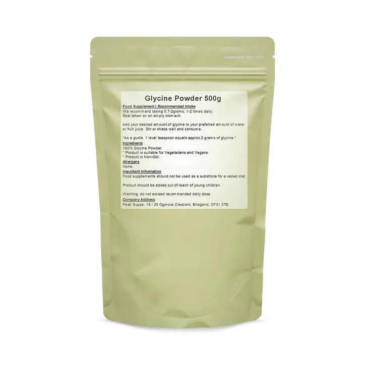 Peak Supps Glycine Powder 500g detail 2