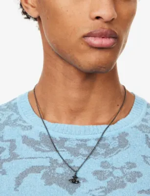 VIVIENNE WESTWOOD Feodorita Brass Pendant Necklace detail 2