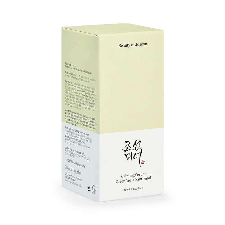 BEAUTY OF JOSEON Calming Serum : Green Tea + Panthenol 30ml detail 2