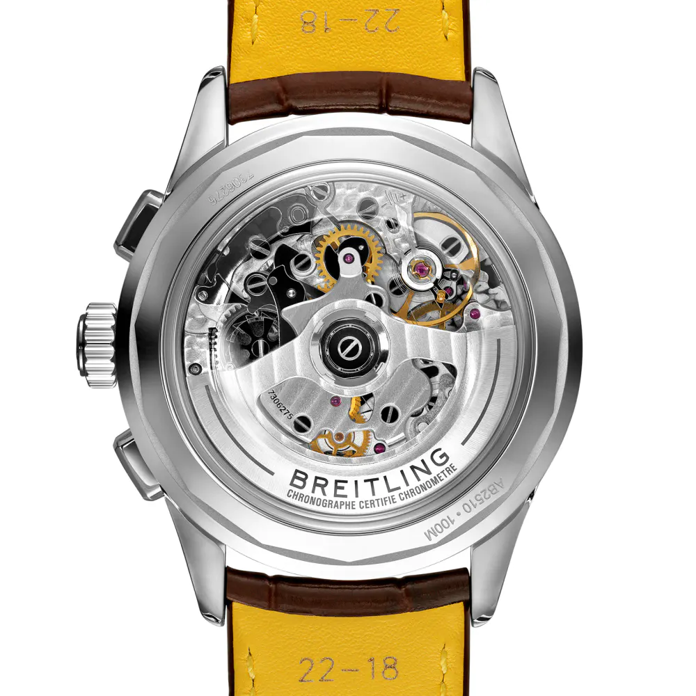 Breitling Premier B25 Datora 42 Stainless Steel Watch detail 2