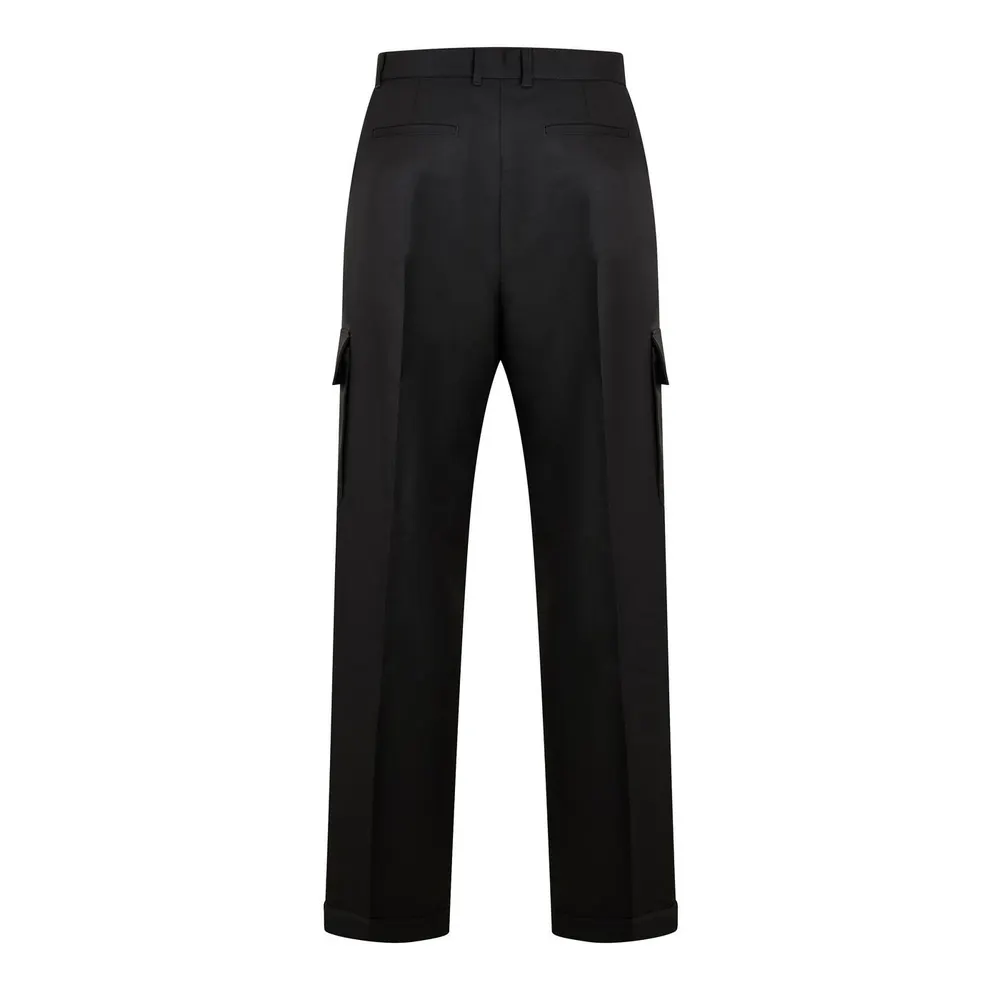 Off White Men's Relaxed Fit Cargo Trousers detail 2