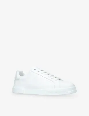 DOLCE & GABBANA Portofino Clean Leather Trainers - EUR 42.5 / 8.5 UK MEN in White, additional product view 3
