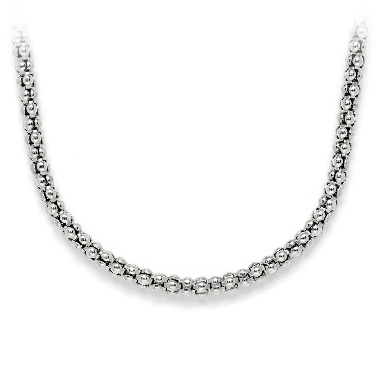 For Him Sterling Silver Wheat Chain in 2.5mm / 925 Sterling Silver / 22" – Chain