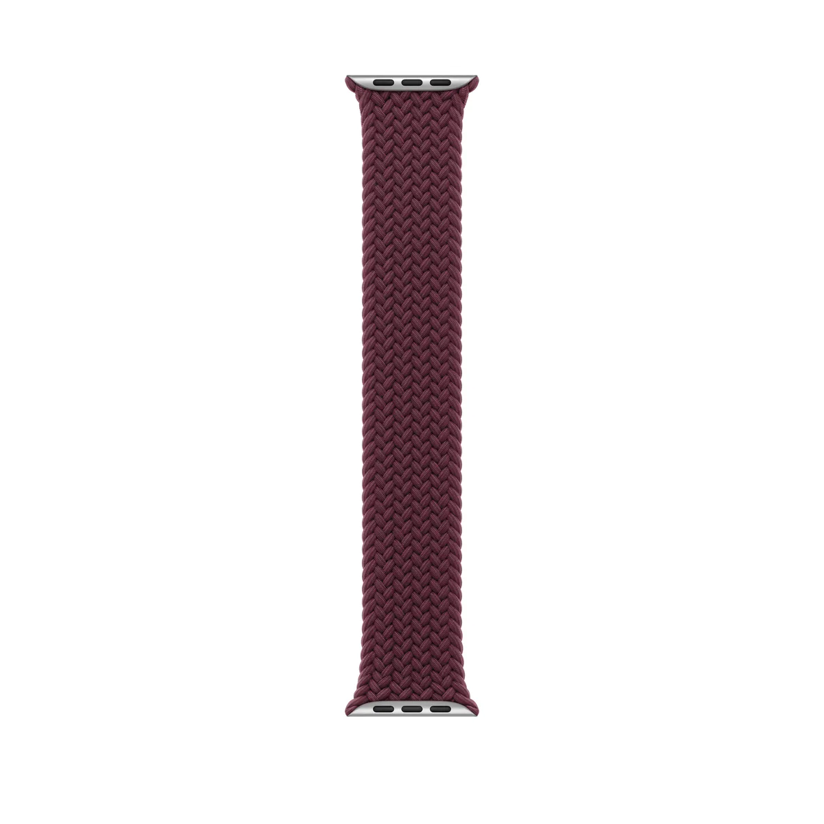 Apple 46mm Burgundy Braided Solo Loop - Size 3