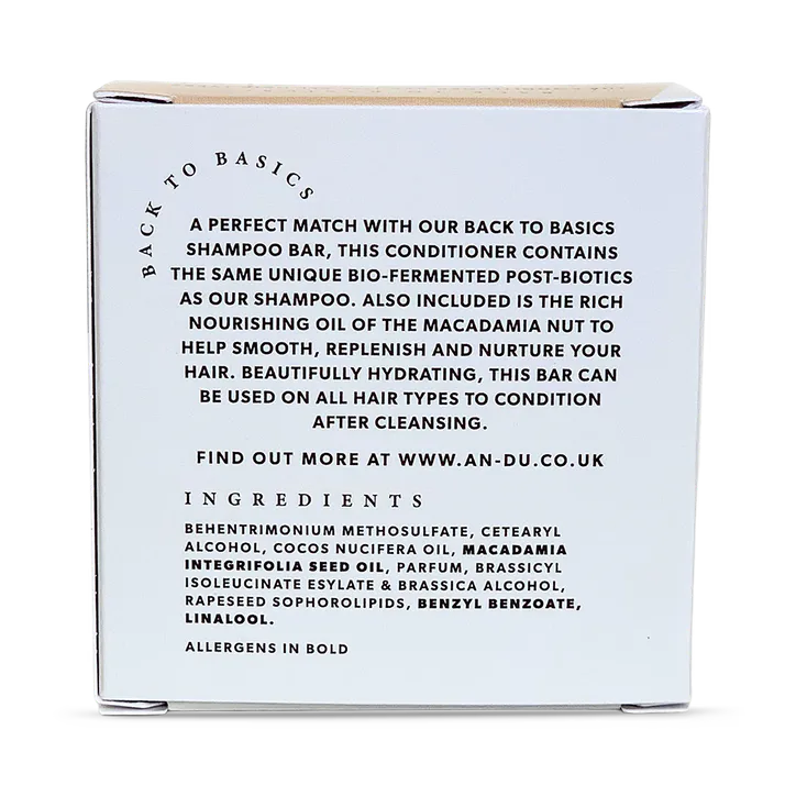 An'du Back to Basics - Conditioner Bar 50g detail 3