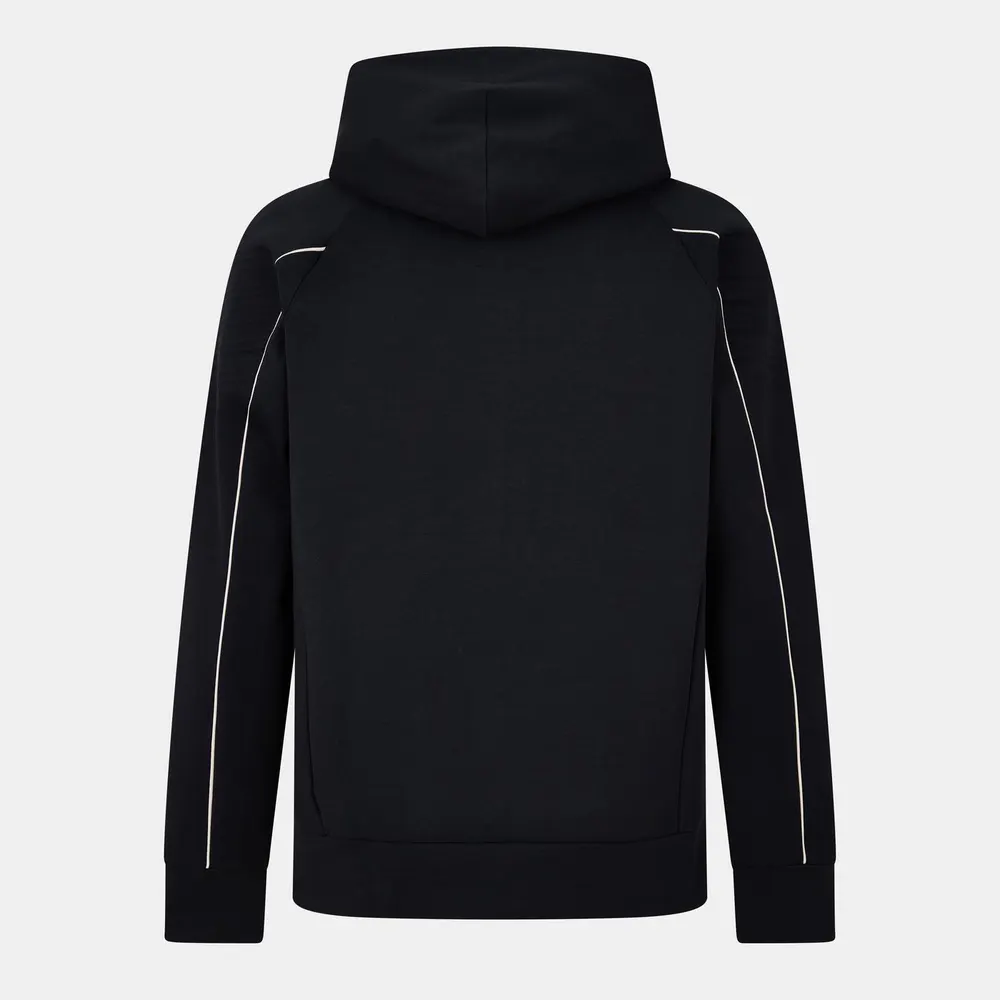 Boss Men's Saggy Green Full Zip Cotton Zip Hoodie detail 2