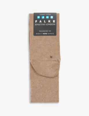 FALKE Sensitive London stretch cotton-blend socks - 9-11