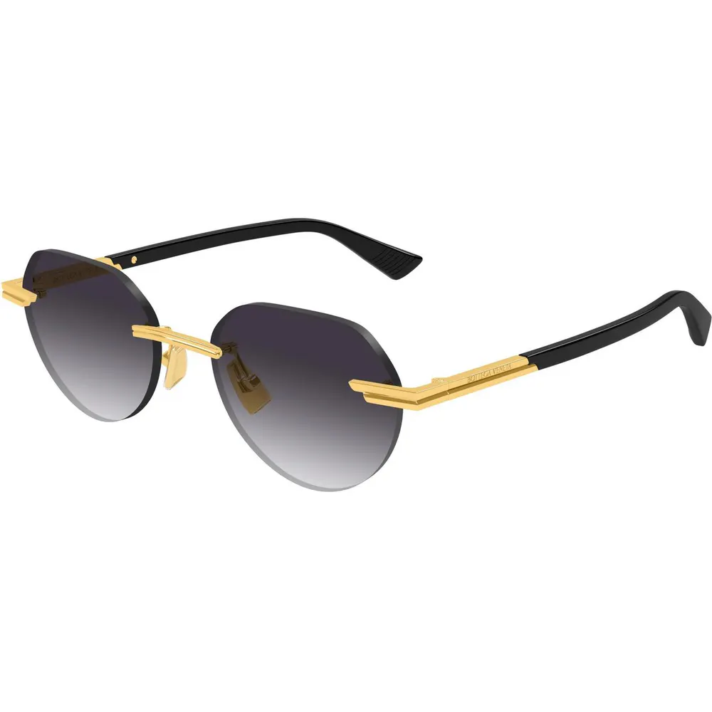 Bottega Veneta Bottega Veneta Mens BV1379S Round Sunglasses
