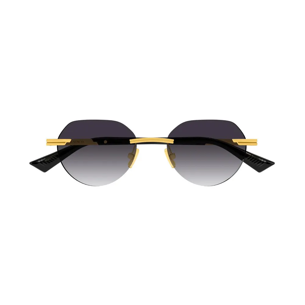 Bottega Veneta Bottega Veneta Mens BV1379S Round Sunglasses detail 2