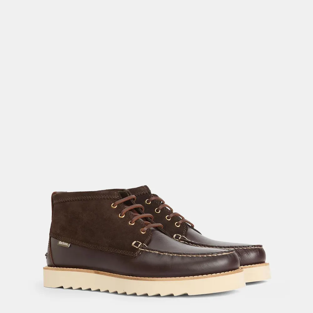 Barbour Men's Hadston Chukka Boots detail 2