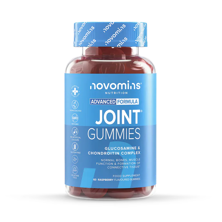 Novomins Joint Raspberry Flavoured 60 Gummies
