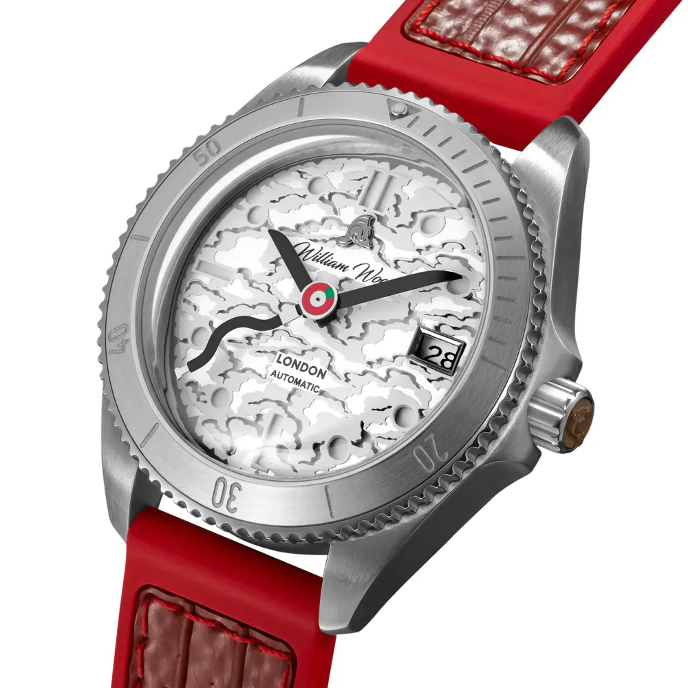William Wood Watches Extinguisher Collection 41mm Mens Watch detail 2