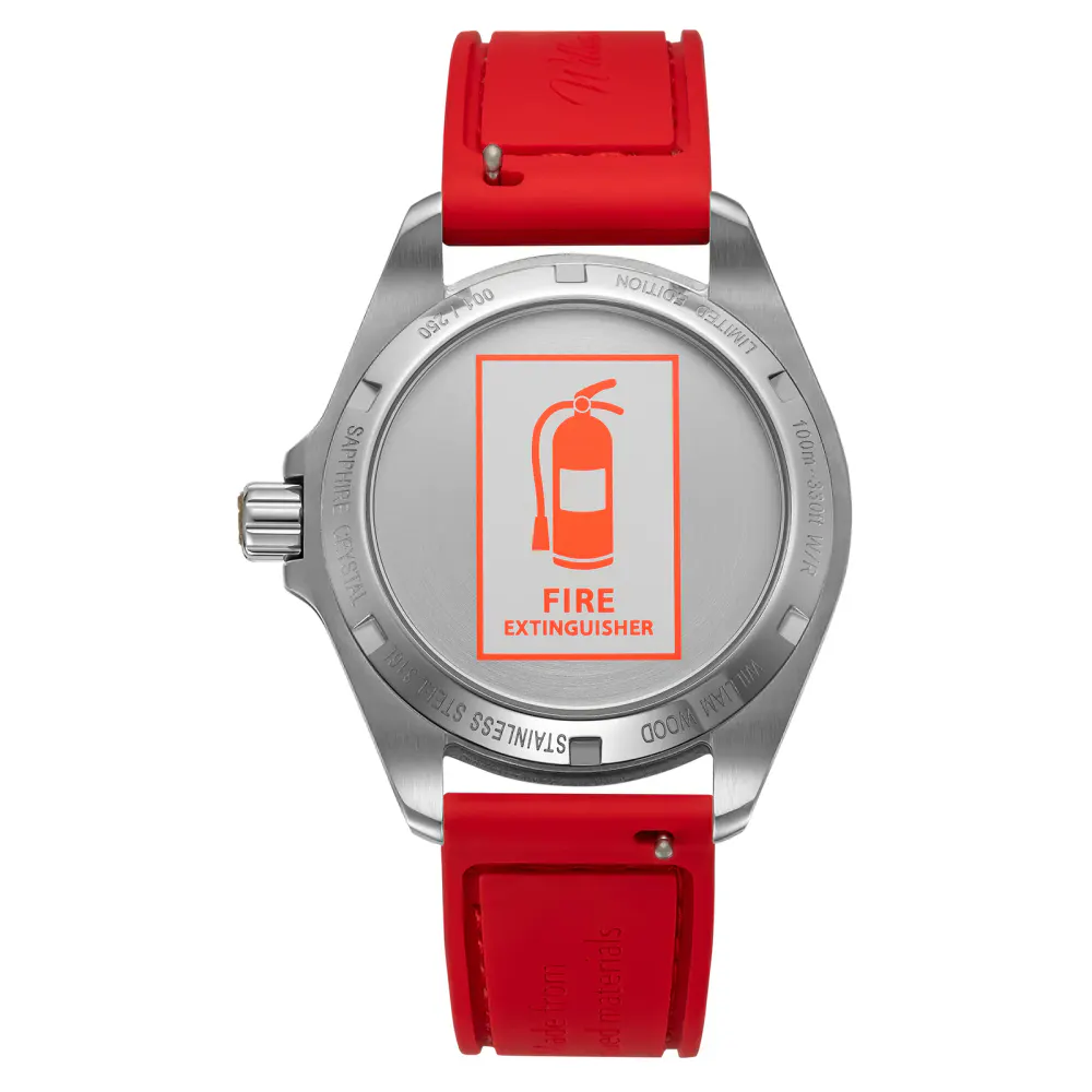 William Wood Watches Extinguisher Collection 41mm Mens Watch detail 3
