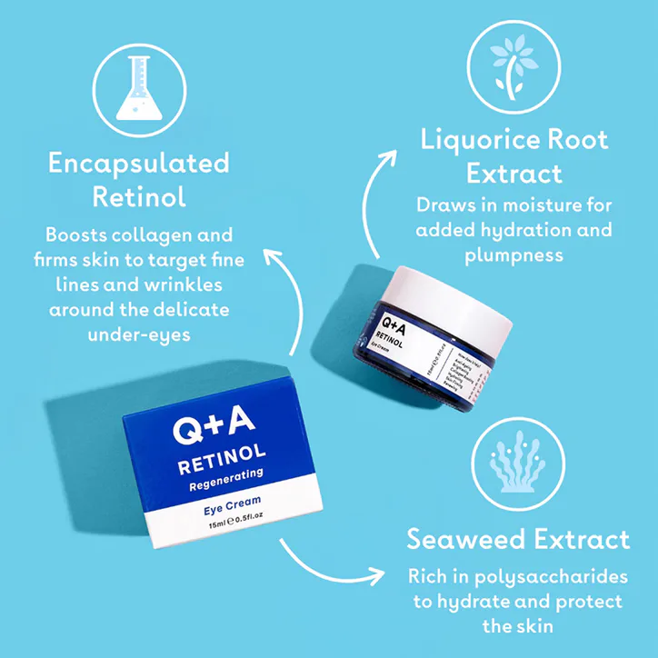 Q+A Retinol Eye Cream 15ml detail 3