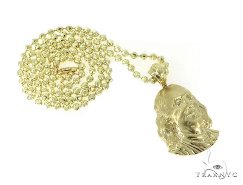 RINA - For Him FACTORY Benjamin Franklin Diamond Pendant & Chain Set 42599 in Rose Gold – Pendant