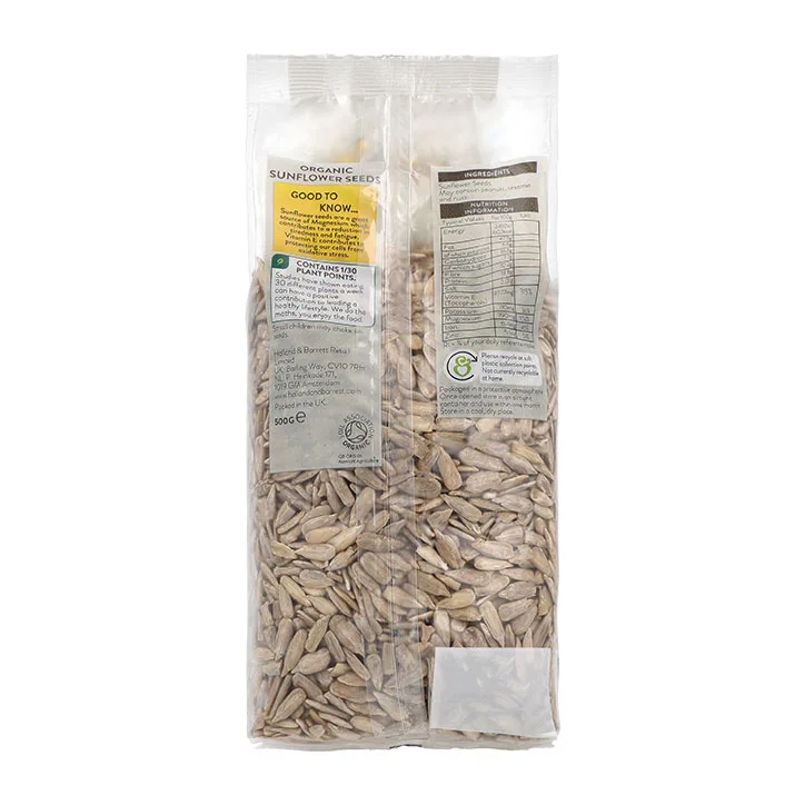 For Him Organic Sunflower Seeds 500g detail 2