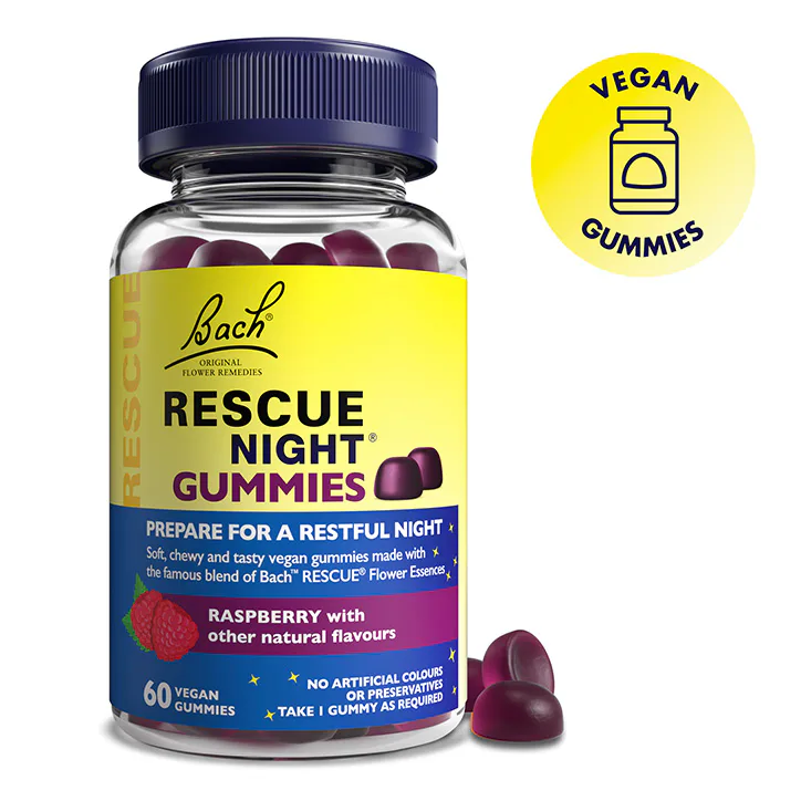 Bach Original Flower Remedies Rescue RESCUE Remedy Night 60 Gummies detail 2