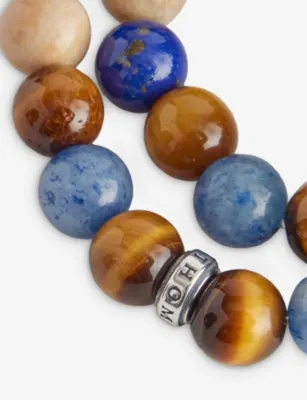 THOMAS SABO Beads 7mm 925 Sterling Silver Bracelet detail 3