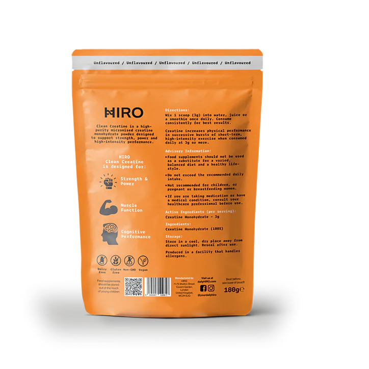 HIRO Clean Creatine, additional product view 2