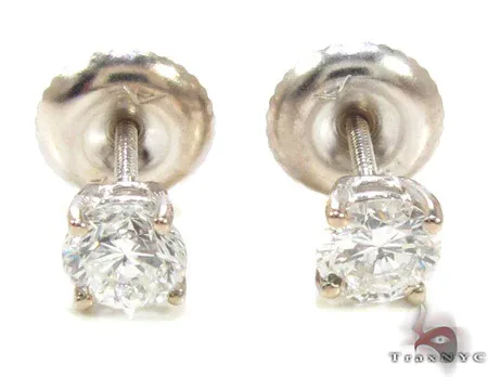 RINA - For Him FACTORY Men's Diamond Stud Earrings 20555 in Rose Gold – Earrings