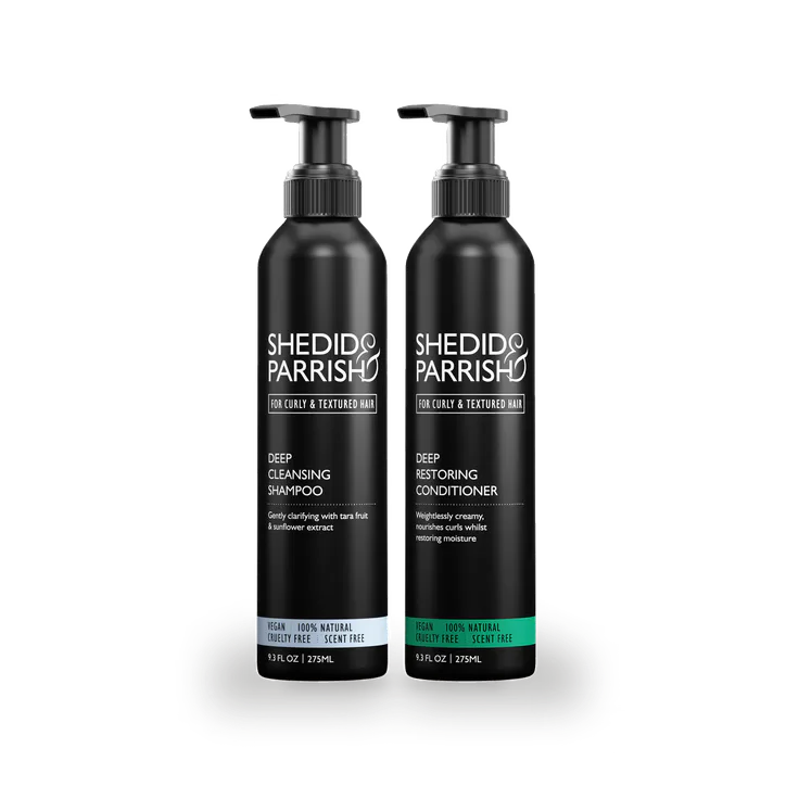 Shedid & Parrish Curly Hair Shampoo & Conditioner Duo