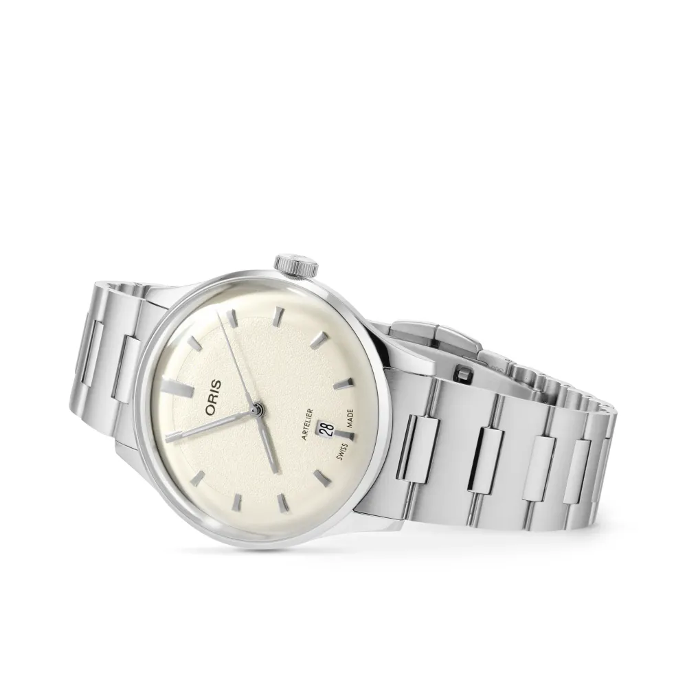 Oris Artelier Date 38mm Mens Watch White in White, additional product view 2