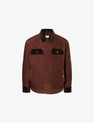 CASABLANCA Workwear Safari Monogram-Print Cotton Jacket