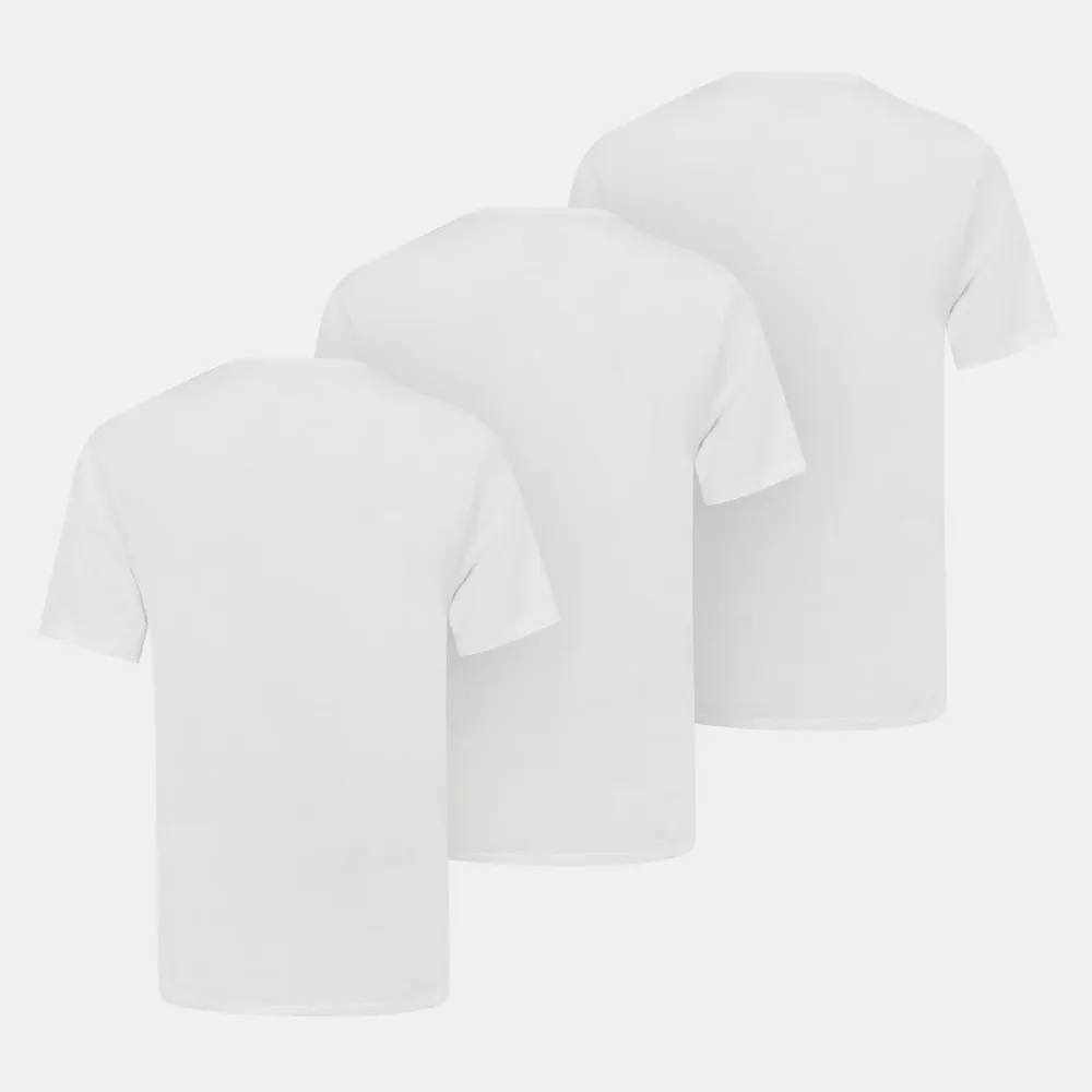 Boss Mens BOSS Bodywear 3 Pack T-Shirts - Soft Breathable Fabric with Logo Detail detail 2