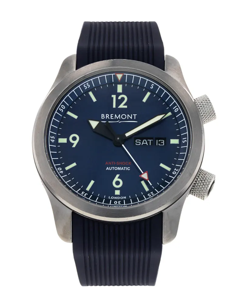 Bremont U-2 U2 — 2011 — Very good in Blue Quarter Arabic – Pre-owned watches