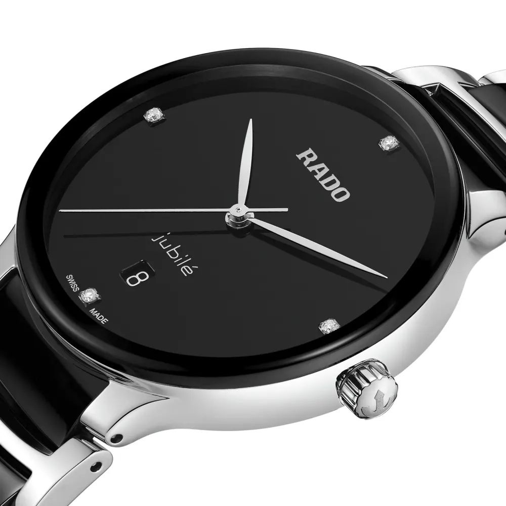 Rado Centrix Diamonds 39.5mm in Black, additional product view 2