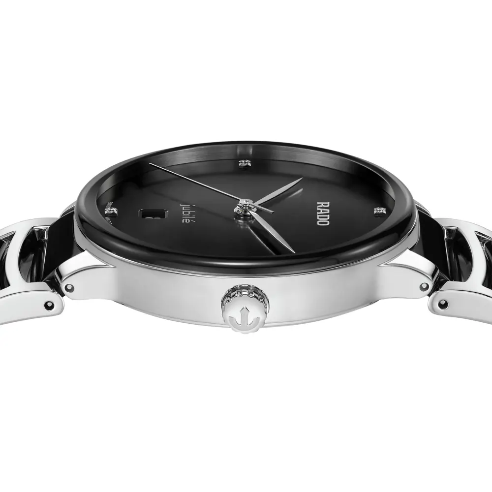 Rado Centrix Diamonds 39.5mm in Black, additional product view 3
