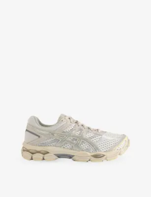 ASICS Gel-Cumulus 16 Mesh Trainers - 10 in CREAM PURE SILVER – Mens | Trainers | Lace up trainers