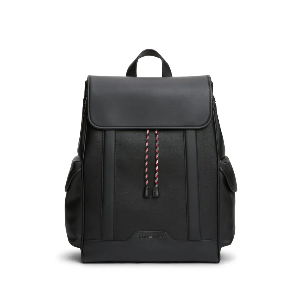 Tommy Hilfiger Texture Flap Over Backpack 22.7 L