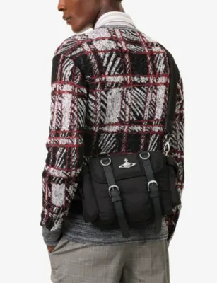 VIVIENNE WESTWOOD Rocky Canvas Satchel detail 2